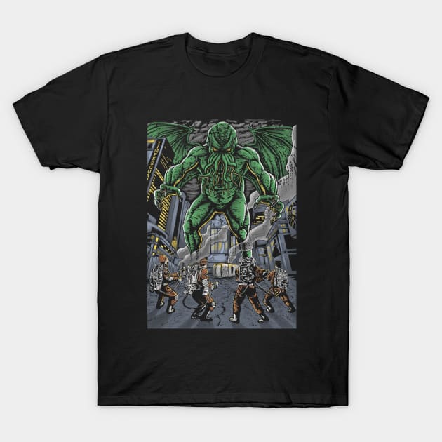 GodBusters (by Andriu and Legendary Phoenix) T-Shirt by LegendaryPhoenix
